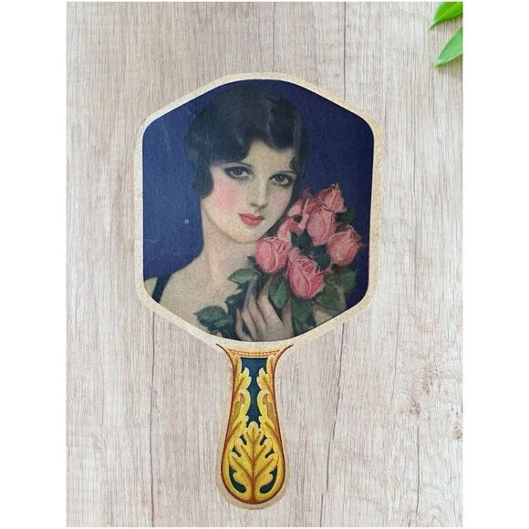 Vintage Paper Fans - Unique Collectibles from the Early 20th Century - Picture 3 of 4